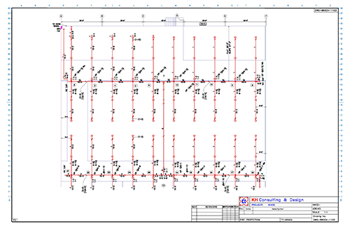 Fire Protection Drawing USA